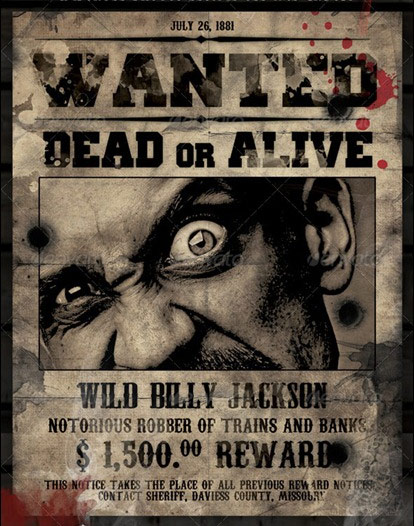 Scarab’s “Wanted” posters are the best on the web!