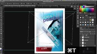 How to design a Backstage Pass in photoshop