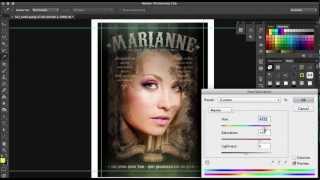 How to quickly customize a cool Vintage Circus Design in Photoshop – Video tutorial