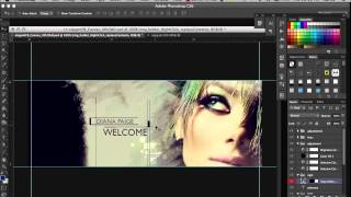 Quickly make a Facebook Timeline Cover in Photoshop – no photoshop knowledge needed