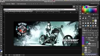 How to make a Grunge Facebook Timeline Cover in Photoshop – no PS knowledge needed