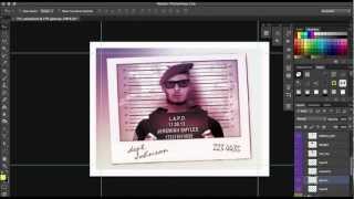 How to Design a Mugshot Mockup with custom face in Photoshop – Video tutorial