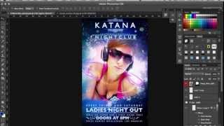 Quickly Make a NightClub Poster in Photoshop – Photoshop Template