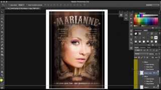 How to design in photoshop, fast without photoshop knowledge – Video tutorials – trailer