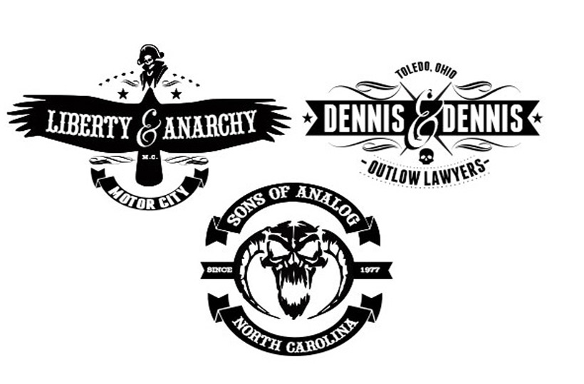 3 More Grunge Logos