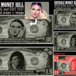 Editable Dollar Bill