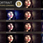 8 Renaissance Portrait Actions for Photoshop