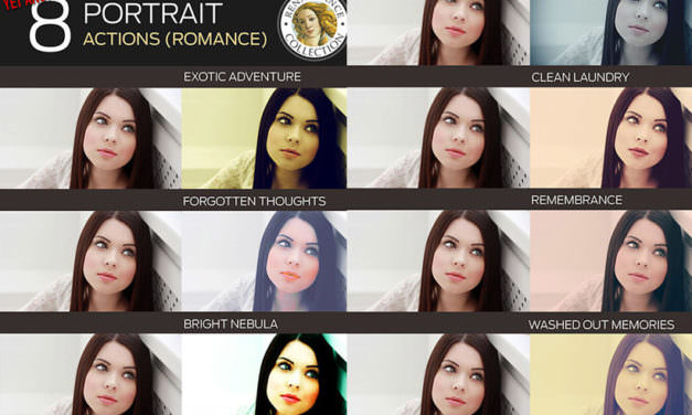 8 More Renaissance Portrait Actions for Photoshop