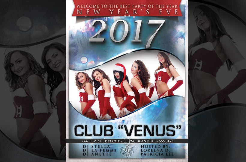 Free – New Year Party Poster