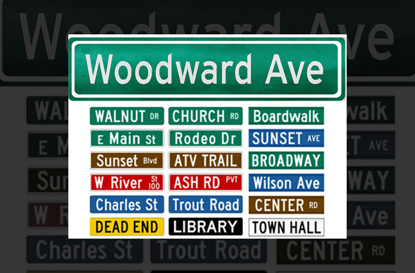 Free – Street Name Signs