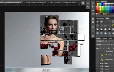 How to make a Fashion Brochure Design in Photoshop FAST