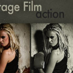 Free – Vintage Photo Photoshop Action