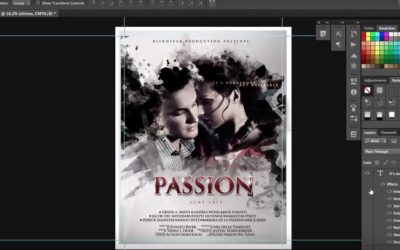 How to make a professional Film Poster Design in Photoshop – Video tutorial