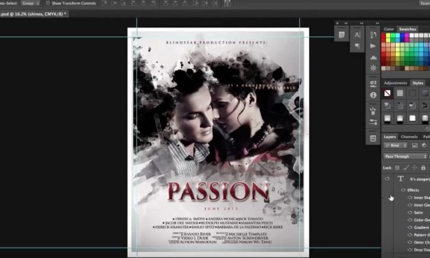 How to make a professional Film Poster Design in Photoshop – Video tutorial