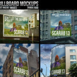 4 Billboard Mock Ups