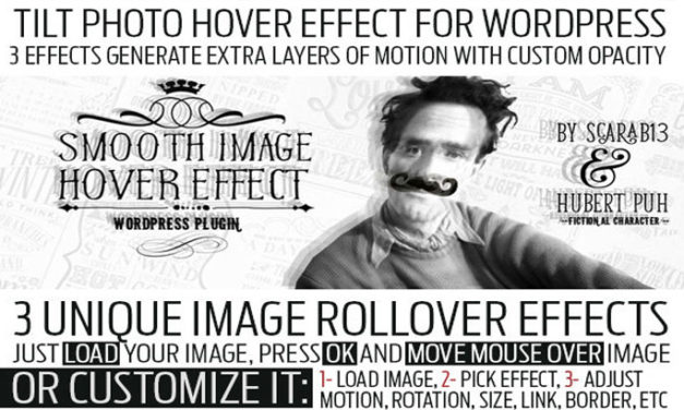 Tilt Photo Hover Effect – WP plugin