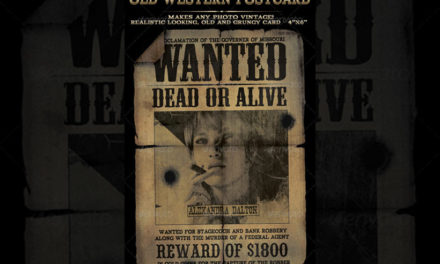 Amazing “Wanted” Poster