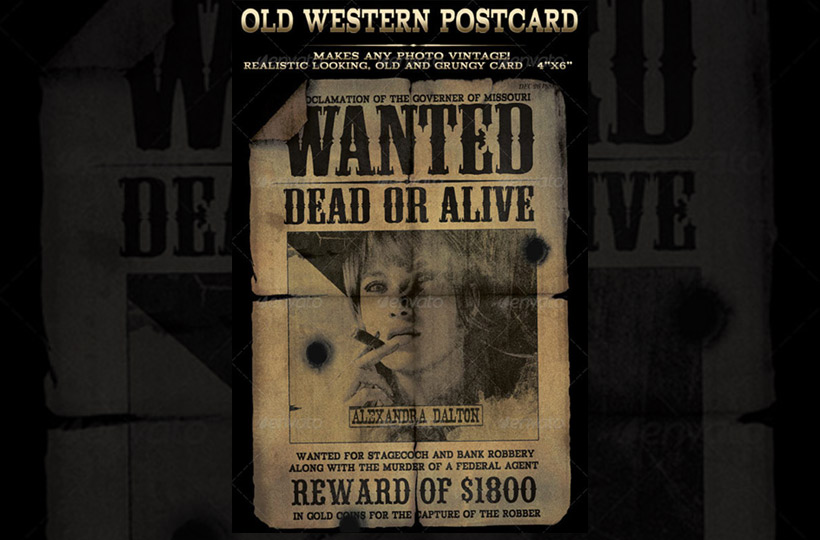 Amazing “Wanted” Poster