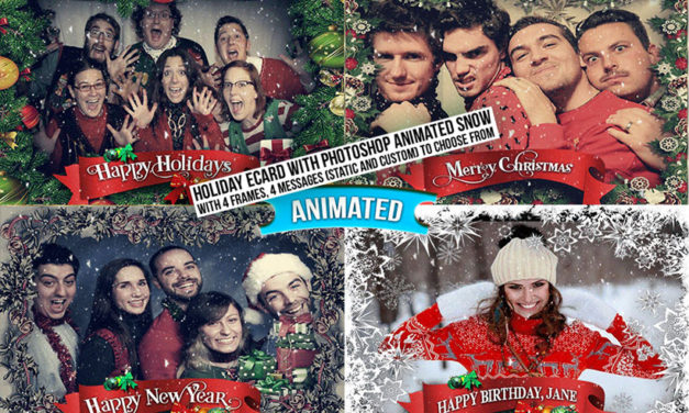 Animated Holiday eCards for Photoshop