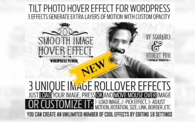 Tilt image hover effect plugin