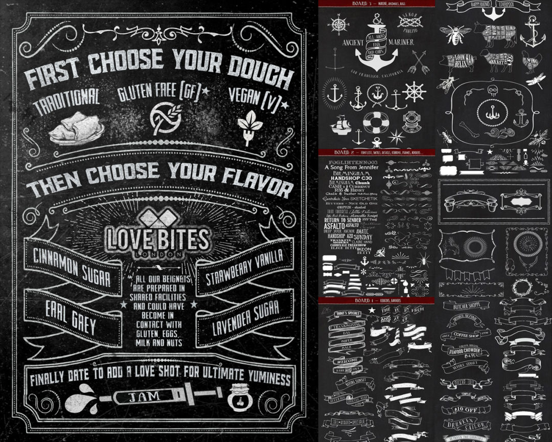 Chalkboard Design Services Scarab13 Designs, Creative Resources for