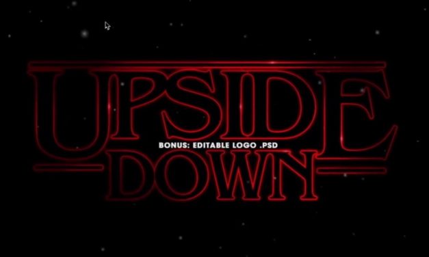How to make Animated Upside-Down World in Photoshop
