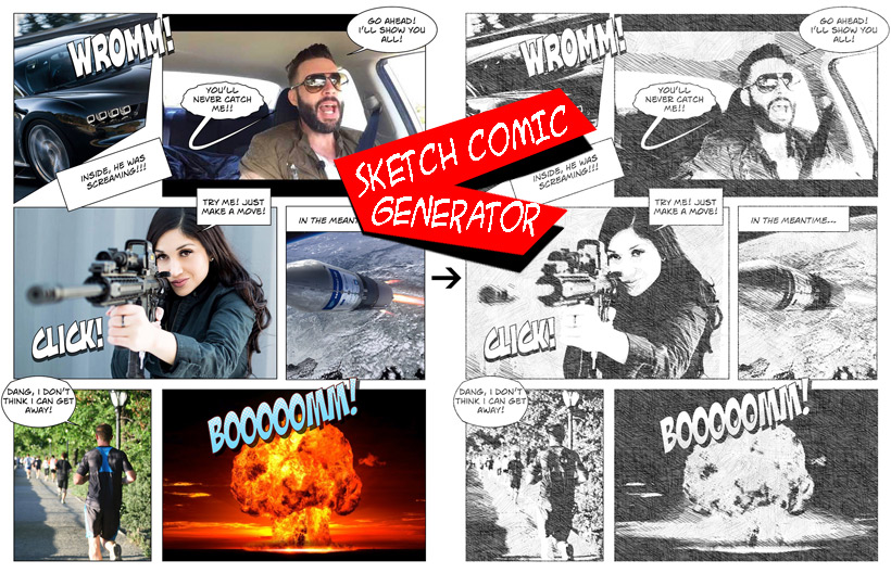 Comic Generator Kit for Photoshop